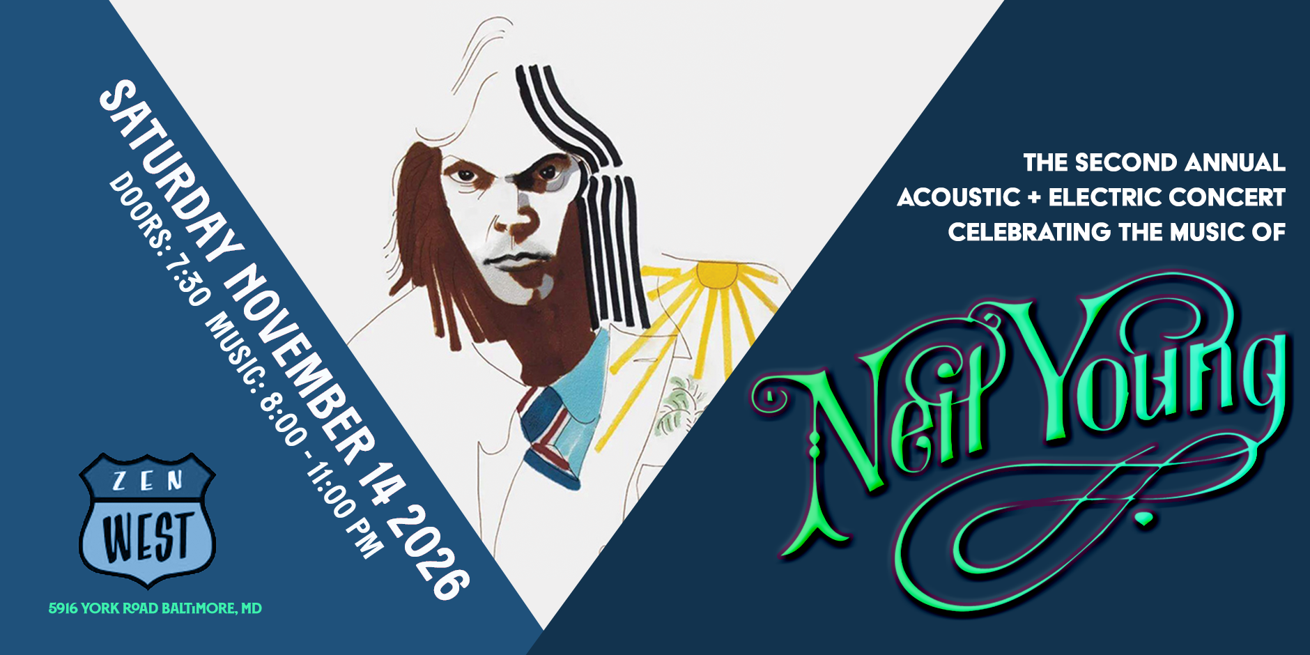 Neil Young Tribute Concert @ Zen West Baltimore